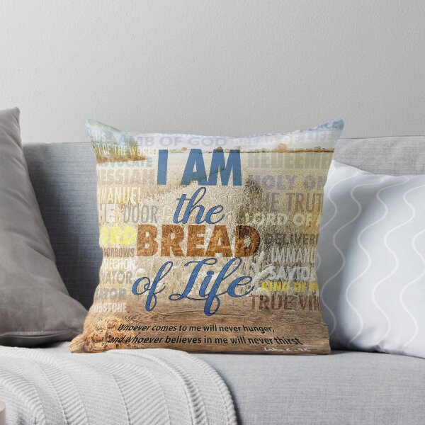 Item preview, I am the bread of life, Jesus said - John 6 : 35 - statement I Am designed and sold by MagaliC.