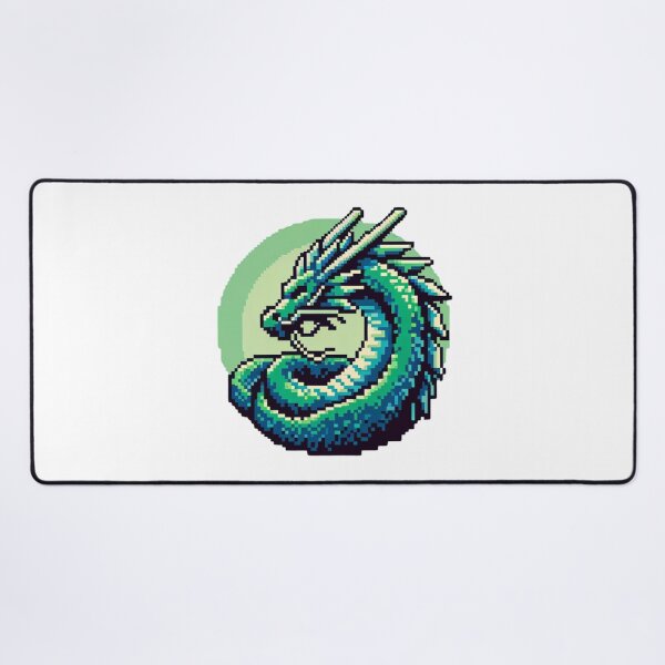 Item preview, Pixelated Dragon  designed and sold by CharmStudio.