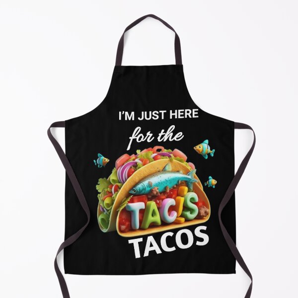 Item preview, Taco Lover Design - "I'm Just Here for the Tacos" designed and sold by Obinne.