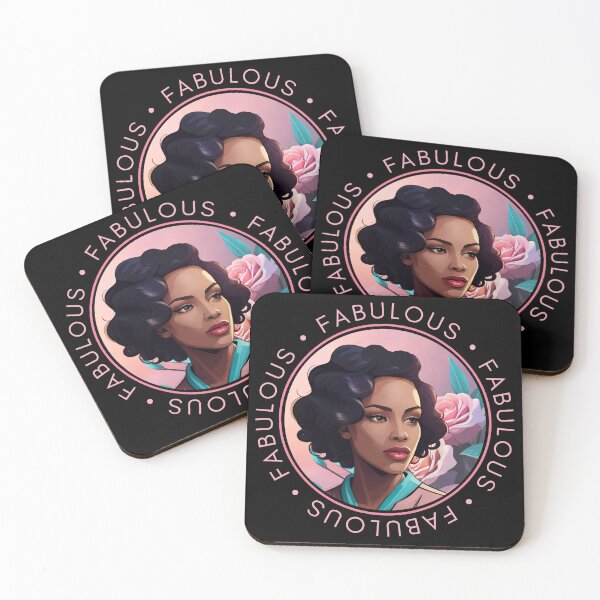 Item preview, Fabulous Woman Retro Pink Glamourous Insignia Circle Emblem designed and sold by Melan Designs.