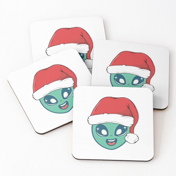 Item preview, Retro Christmas Alien designed and sold by Andy's Muse.