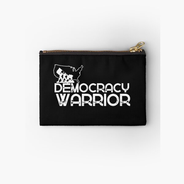 Item preview, Democracy Warrior Democratic Political Design designed and sold by EarthArtDesigns.