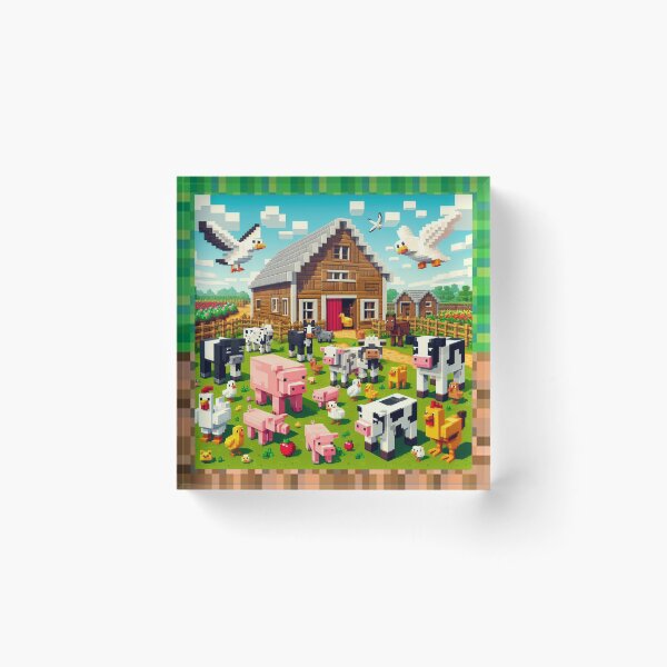 Item preview, Animal life in Minecraft designed and sold by BitWorks.