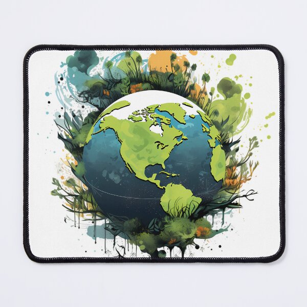 Item preview, Earth's Embrace - Harmony with Nature Design designed and sold by Pobru.