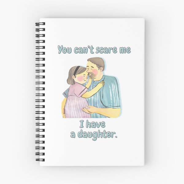 Item preview, Can't scare me I have a daughter - Watercolor Illustration designed and sold by PixelBadBunny.