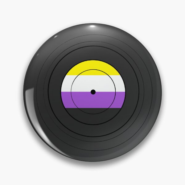 Item preview, Nonbinary Pride Flag Vinyl designed and sold by sparkellishop.