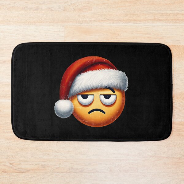 Item preview, Grumpy Emoji's Holiday Discontent - emoji christmas designed and sold by MAPDDesigns.