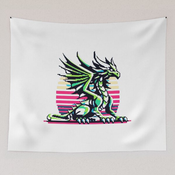 Item preview, Retro Style Dragon designed and sold by CharmStudio.