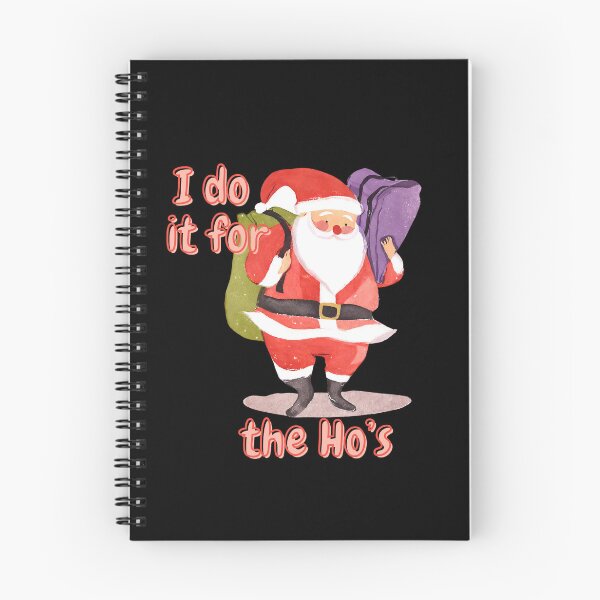 Item preview, I do it for the ho ho's - Watercolor Illustration designed and sold by PixelBadBunny.