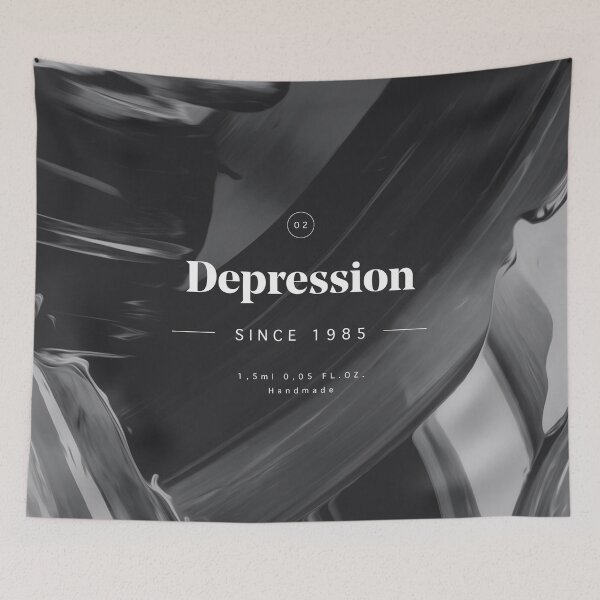 Aperçu de l'œuvre DEPRESSION créée et vendue par Maalavidaa.