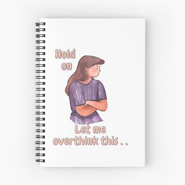 Item preview, The Overthinker - Watercolor Illustration designed and sold by PixelBadBunny.