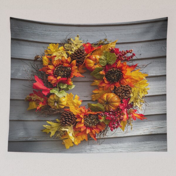 Item preview, Fall Wreath Photograph designed and sold by Craig Kauzmann.