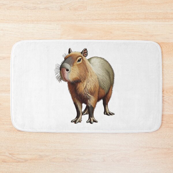 Item preview, Embroidered Capybara Sewn Stitched Animal from South America designed and sold by kylmllr101684.