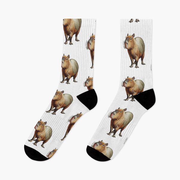 Item preview, Embroidered Capybara Sewn Stitched Animal from South America designed and sold by kylmllr101684.