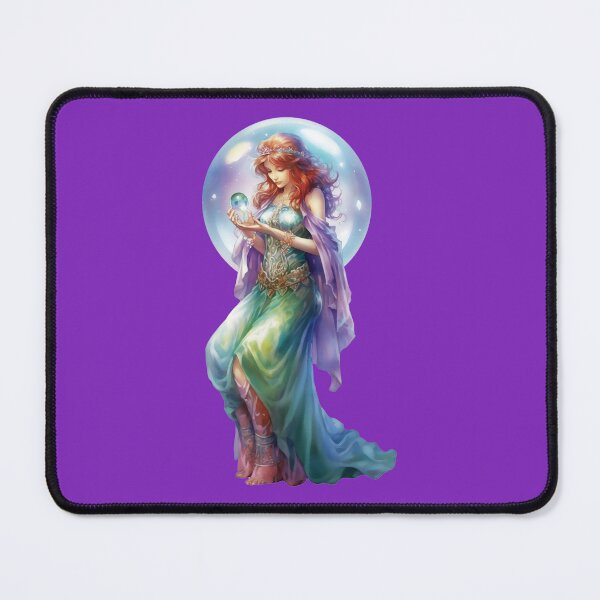 Item preview, Fairy With Crystal Globe designed and sold by FlutterbyFairy.