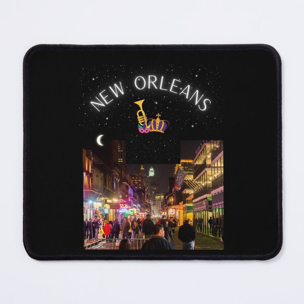 Item preview, New Orleans -Bourbon Street Night Scene designed and sold by Planet Agora.