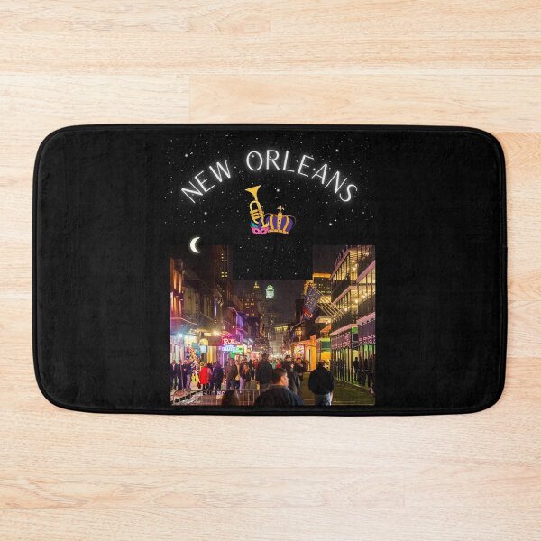Item preview, New Orleans -Bourbon Street Night Scene designed and sold by Planet Agora.