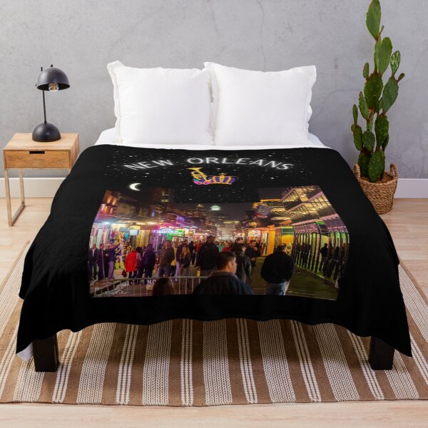 Item preview, New Orleans -Bourbon Street Night Scene designed and sold by Planet Agora.