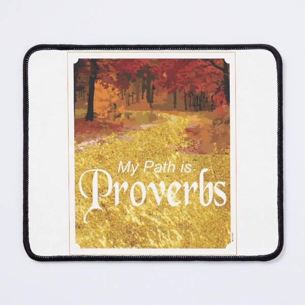 Item preview, My Path is Proverbs designed and sold by TerScott.
