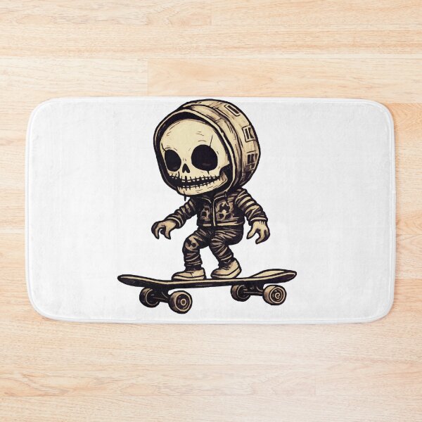 Item preview, Skeleton Skateboarder designed and sold by VelvetRoom.