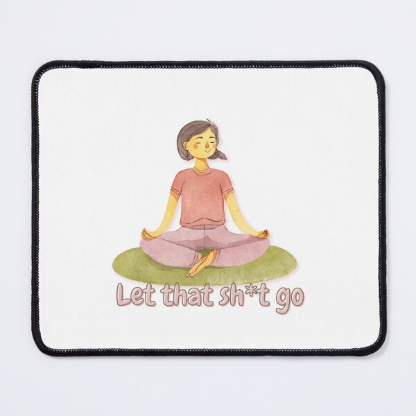 Item preview, Let that "s" go- Watercolor Illustration designed and sold by PixelBadBunny.