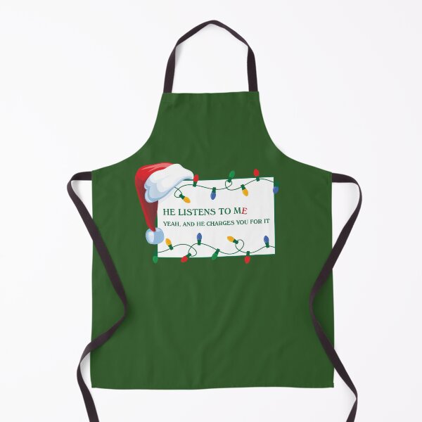 Item preview, He Listens to Me The Santa Clause Therapist Psychiatrist Christmas Gift designed and sold by lirpanator.