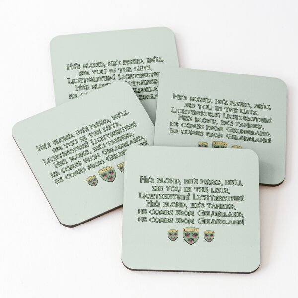 Item preview, A Knights Tale Song Lichtenstein from Gelderland designed and sold by baranskini.