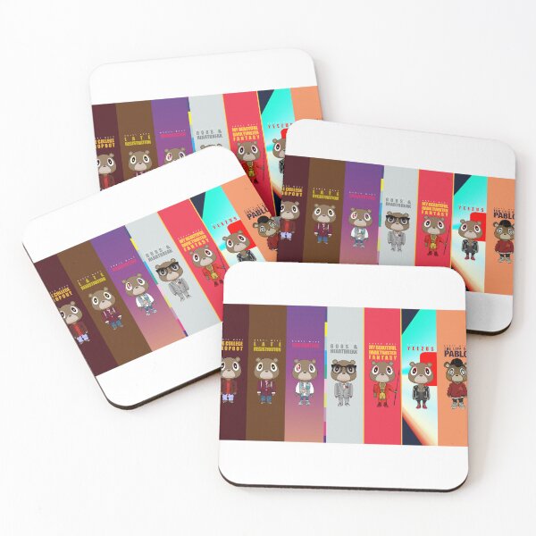 Item preview, Kanye West Album Covers designed and sold by SkateSpace.