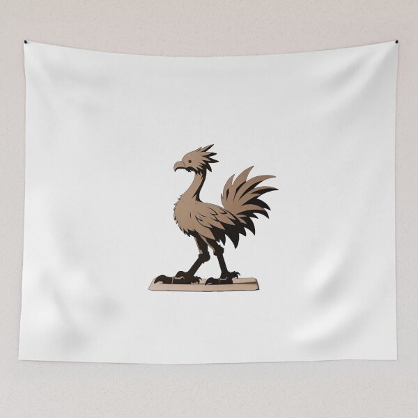 Item preview, Cardboard Chocobo Fake Paper Decoy from Final Fantasy designed and sold by kylmllr101684.