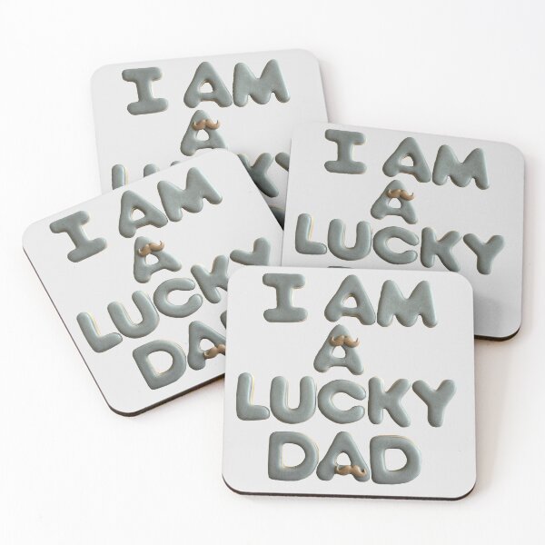 Item preview, I am a lucky dad cookie. designed and sold by aiko-p.