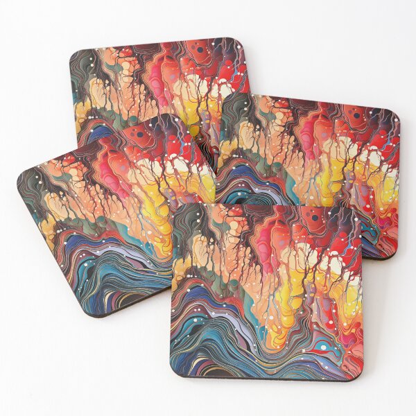 Item preview, Vibrant Motion Psychedelic Flowing Fractals designed and sold by Rocky Mountain Artistry.