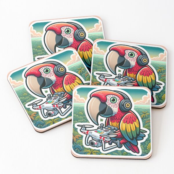 Item preview, Parrot Ethnographer: Sky-High Observations designed and sold by bandjdesigns.