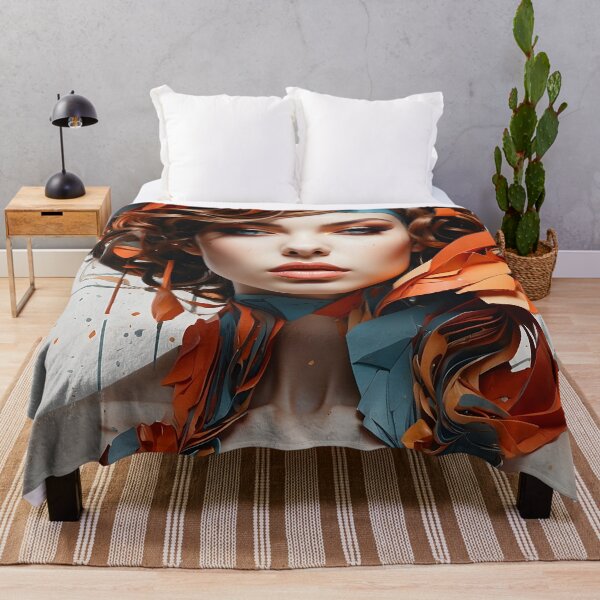 Item preview, Abstract Female Portrait designed and sold by TheCatsCorner.