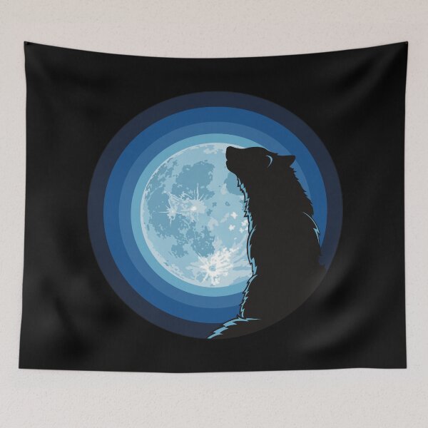 Item preview, Wolf In Moonlight designed and sold by skye-studio.