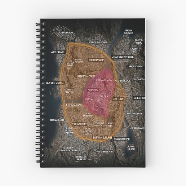 Item preview, Urzikstan Map, Gamer Players Gift designed and sold by jaggyboy.