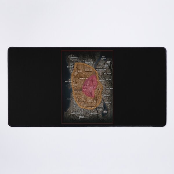Item preview, Urzikstan Map, Gamer Players Gift designed and sold by jaggyboy.