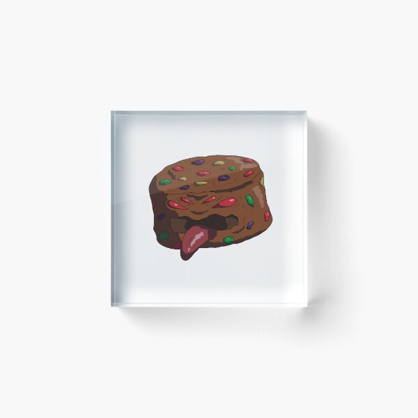 Item preview, Fruitcake Mimic designed and sold by RootSpellStudio.