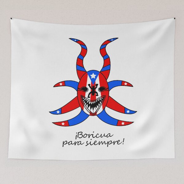 Item preview, Boricua para siempre! Mascara Vejigante. designed and sold by Jesus Bosque Pachot.