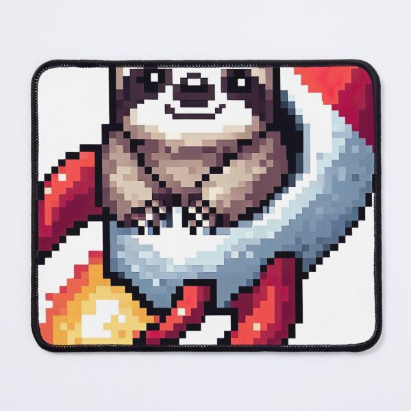 Item preview, "Charming Pixel Sloth in Rocket: Delightful Blend of Adorable Nature and Pixel Whimsy" designed and sold by Huycao211.
