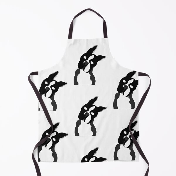 Item preview, Boston Terrier Head Tilt (Black & White) designed and sold by Leishspence.