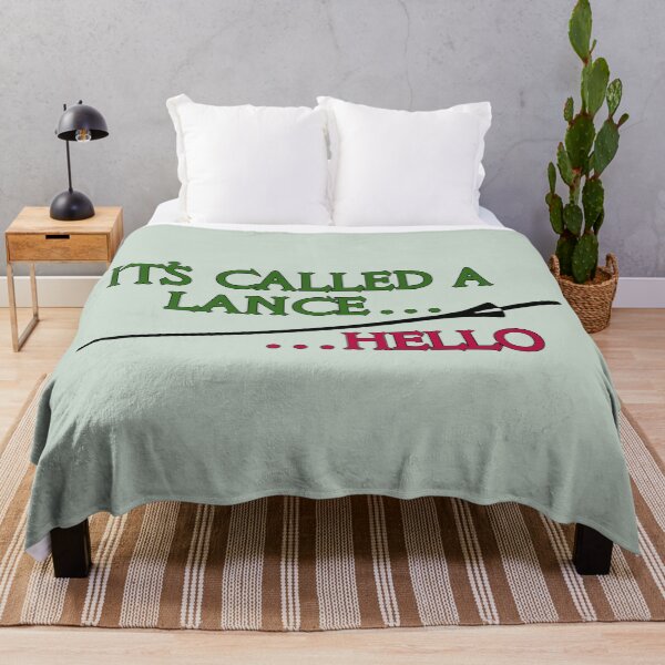 Item preview, A Knights Tale Quote It's called a lance..hello designed and sold by baranskini.