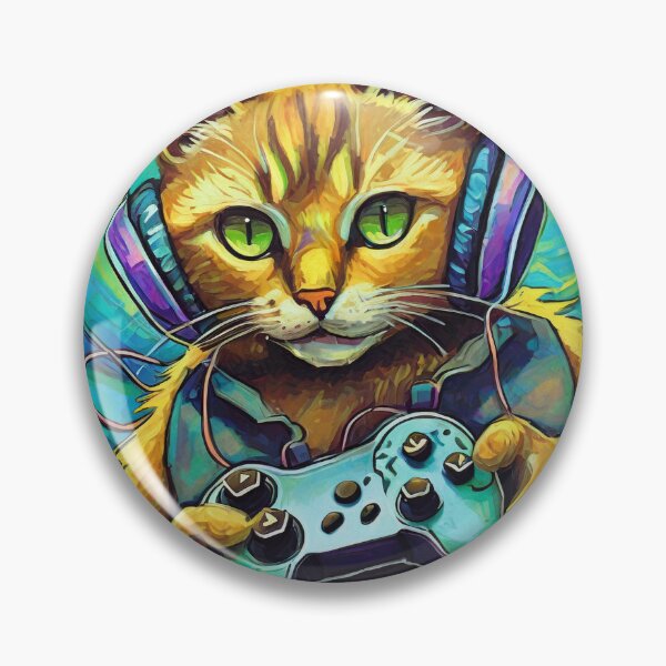 Item preview, Gamer Cat designed and sold by AashiiDesigns.