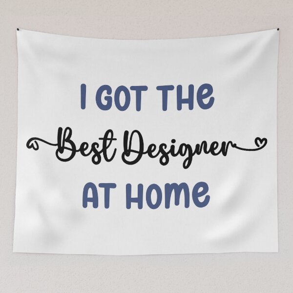 Item preview, I Got The Best Designer at Home - Designer in the Family (Dark Text) designed and sold by Spiprinto.
