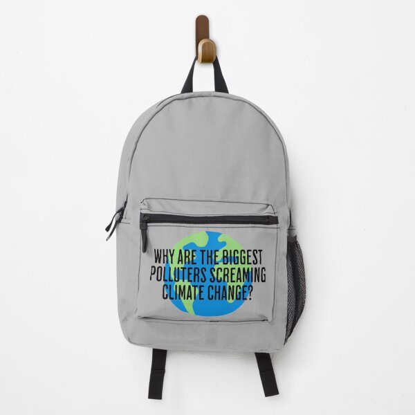 Item preview, Why are the biggest polluters screaming climate change? designed and sold by DT creations.