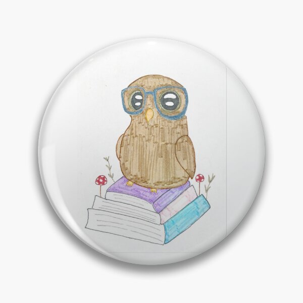 Item preview, Book Owl designed and sold by mArtisticOasis.