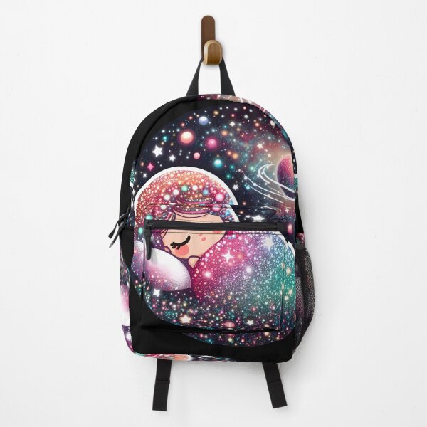 Item preview, Celestial Reverie: A Child's Dance Amidst Galaxies designed and sold by AI-Only Creations.