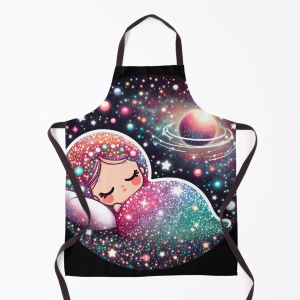 Item preview, Celestial Reverie: A Child's Dance Amidst Galaxies designed and sold by AI-Only Creations.
