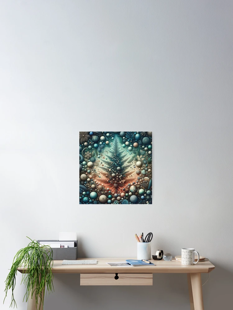 Thumbnail 2 of 3, Poster, Gradient Juniper designed and sold by ComputerContent.