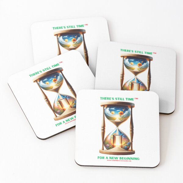 Item preview, FOR A NEW BEGINNING - There's still time (TM) hourglass designed and sold by Christopher Bradley.