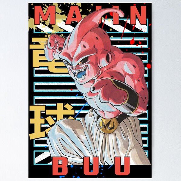 Dragon Ball Z Majin Buu, an art print by Kun Funny - INPRNT